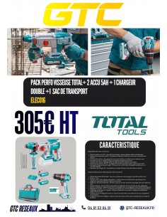 PACK PERFO VISSEUSE TOTAL