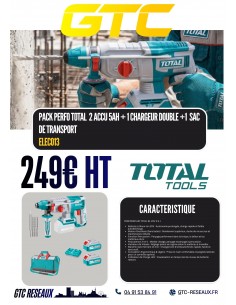 PACK PERFO TOTAL 2 ACCU