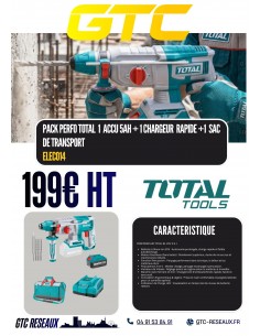 PACK PERFO TOTAL 1 ACCU