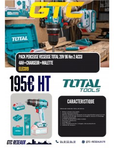PACK PERCEUSE VISSEUSE...